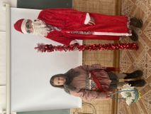 Корзина с подснежниками.